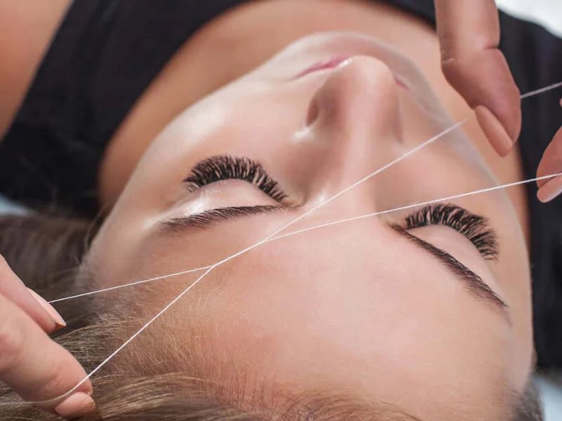Forehead Threading or Waxing Oakville Clinic